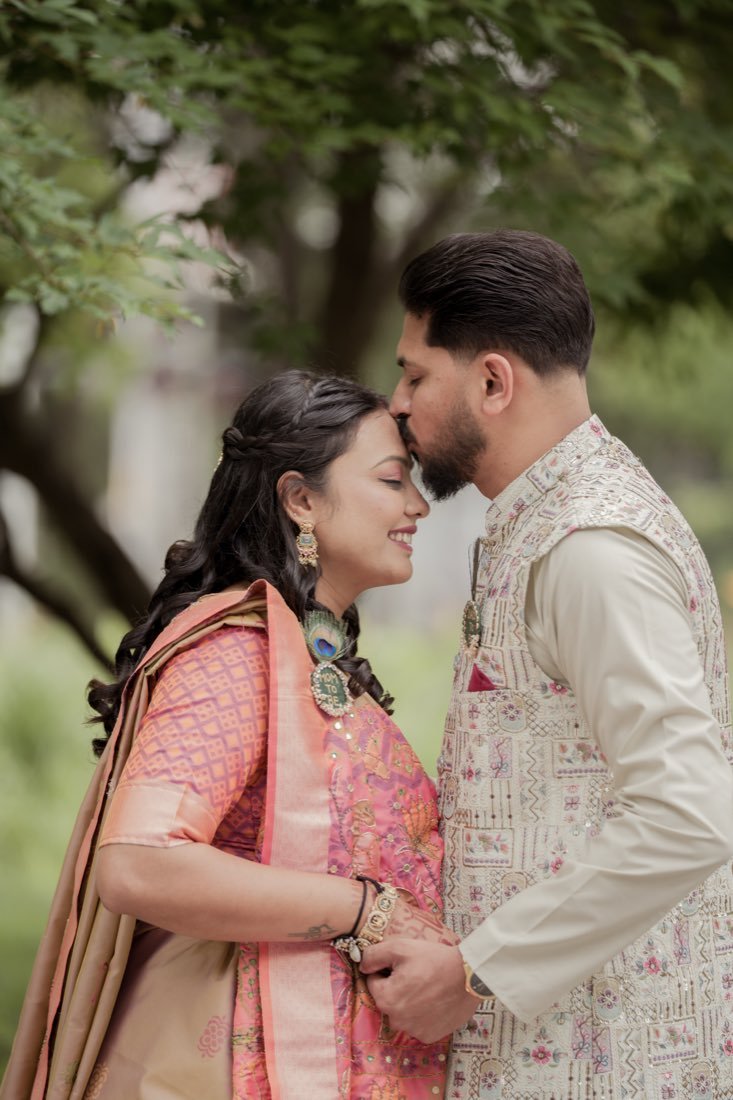 A baby shower celebration photographed by Smritika Moments